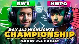 INSANE FALCONS Vs TWISTED MINDS MATCH! | $100K Day 1&2 Saudi e-League Championship Highlights!