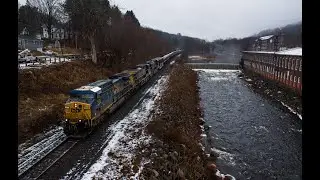 Two Afternoon's of Action on CSX's Boston & Albany.