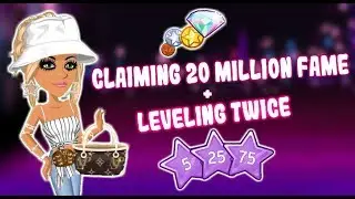 CLAIMING 20 MILLION FAME TO LEVEL 50 MSP!!!