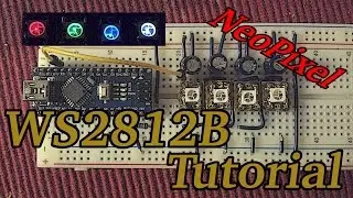 WS2812 B/Neopixel RGB LED Tutorial