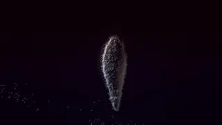 Thinking particles effect, sand 