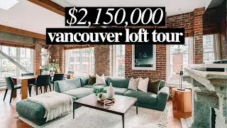 Inside This $2.1 Million Vancouver Loft | Vancouver Loft Tour