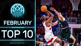 Top 10 PLAYS | February | Basketball Champions League 2021-22