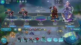 Chess Rush ! Combo 6 Assasin 2 Warlock juga masih layak pakai !! dengan Syarat (item Critical Sword)