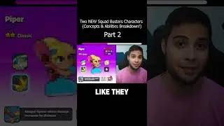 NEW Squad Busters Character PIPER (Design and Abilities Concept!)  #squadbusters