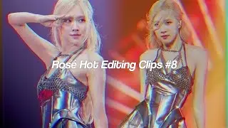 ROSÉ HOT/BADASS CLIPS FOR EDITING #8 Bornpink FanCams) 4k 60fps (+ Drive Link in Desc)