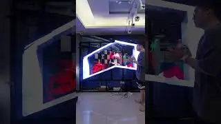 Be amazed by our holographic advertising machin #3D #ledfan #advertising #holographic #fypシ