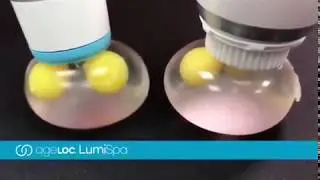 Nu Skin LumiSpa balls Micropulse demo