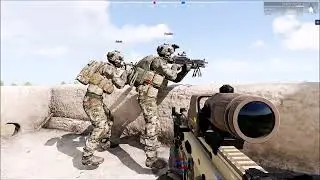 Belgian SF Operating in Kunduz, Afghanistan ARMA 3