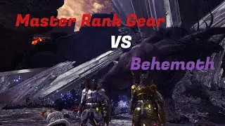 How easy is Behemoth with master rank gear?