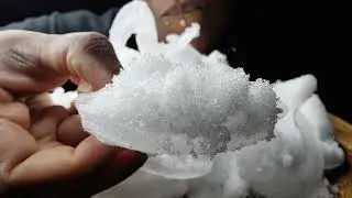 CRUNCHY | CHIP AND DIP | FREEZER FROST | CRUNCHY RINGS | REQ | #iceeating #asmr #asmrice