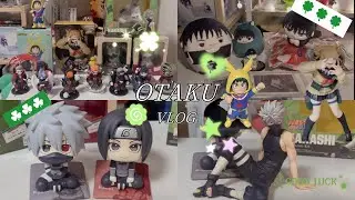 ♡₊˚⊹닌놀 히놀 와글와글 피규어 언박싱 ૮꒰⌯'・'⌯꒱ა 오타쿠브이로그•룩업•암부이타치•카카시 테노히라•나루토•나히아