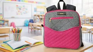 Como fazer Mochila de Tecido na Máquina Doméstica 
