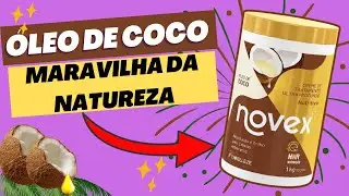 Testei Novex Creme de Tratamento Ultraprofundo com Óleo de coco