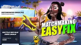 КАК ИСПРАВИТЬ ОШИБКУ ПОДБОРА ИГР 3 В Fortnite 2025