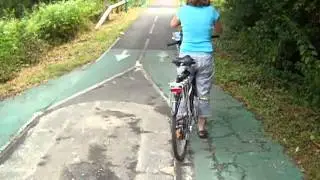 Cycling from Bordeaux to Creon