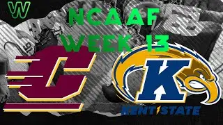NCAAF Week 13 Picks | Central Michigan Chippewas vs Kent State Golden Flashes 11/19 | 1st and Goal