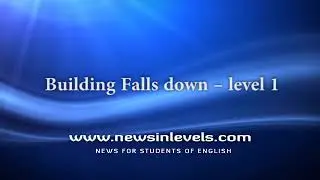Building Falls down &ndash; level 1