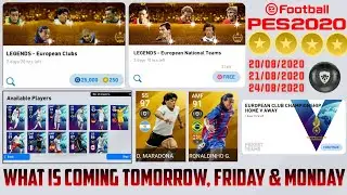 WHAT IS COMING TOMORROW & MONDAY | POSSIBLE REWARDS & EVENTS | PES 2020 | PES IS SAVAGE