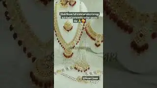 Nizami Full bridal set