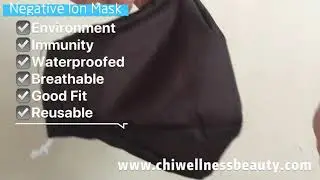 Negative Ion Mask - Reusable & Boost Immunity!!