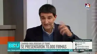 Buen d&iacute;a Uruguay -  Derogaci&oacute;n Ley Trans