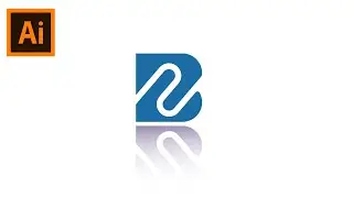 B Logo Illustrator | Letter B Logo Design Illustrator | illustrator tutorial