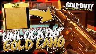 UNLOCKING GOLD CAMO on NV4! [Infinite Warfare Road To Black Sky Camo]