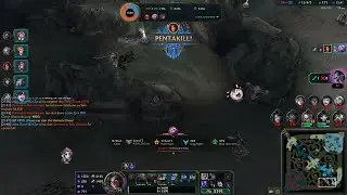Pentakill mid Zyra (preaseson S12-S13)