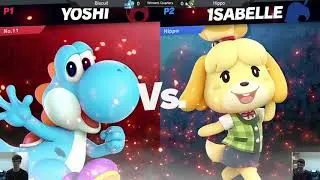 [USK6] Winners Quarters - Biscuit (Yoshi) vs Hippo (Luigi, Isabelle) - Smash Ultimate