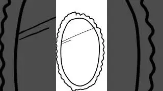 #easydrawing #shorts Draw a simple mirror