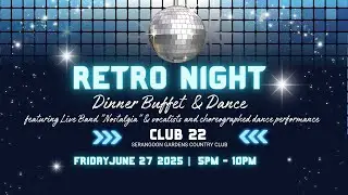 Retro Night 2025 with Live Band 