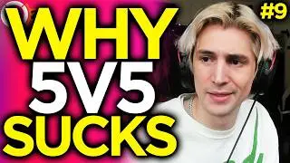 xQc Explains The Problem With 5v5! - Overwatch Funny Moments #9
