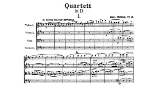 Hans Pfitzner - String Quartet No. 1 in D Major, Op. 13