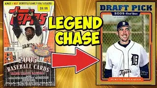 JUSTIN VERLANDER GOLD Rookie Card Chase - 2005 Topps Series 2 Baseball Cards