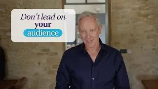 Don't Lead Your Audience On!