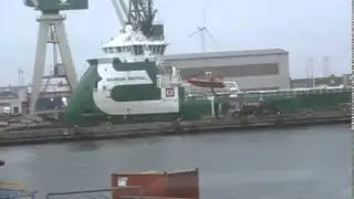 Bourbon Mistral in dock on Orskov Yard