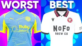 Brutally Rating ALL 72 EFL League TWO Kits (25/26)