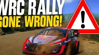 Wrc Rally Racing GONE WRONG! 😱 Hyundai Rally1 Hybrid Chaos on PS5 | Logitech G29 POV