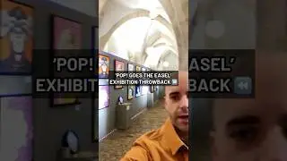 Throwback: Pop! Goes The Easel Exhibition at the Crypt Gallery, Norwich 2023