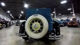 1930 Ford Model A Washington blue