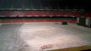 Millennium Stadium Wales without grass from the royal box