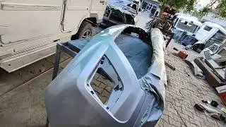 Mahindra kuv100 auto market Hisar full denting painting shop number 262