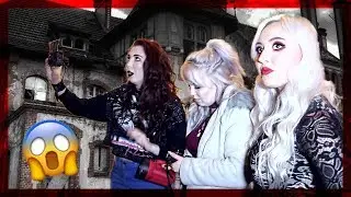 WE STAYED OVERNIGHT AT A SCARY HAUNTED HOTEL! FT. JESSII VEE & MANDII VEE