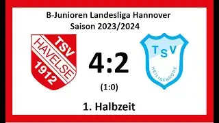 TSV Havelse U16 - TSV Heiligenrode 4:2 (1:0) 1.Halbzeit