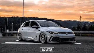First Bagged Vw MK8 GTI In Italy | Airlift Perfomance & MB Design Wheels | 4K