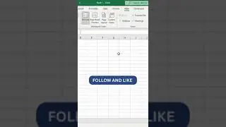 #20 Excel Interview Questions - Hide Gridlines from excel #msexceltutorial