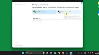 How to Fix Enter Network Credentials Error on Windows