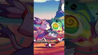Blaze and Cream Help Sonic