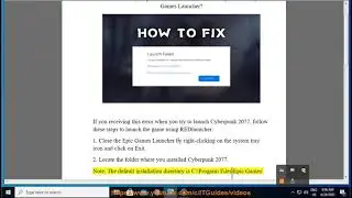 Fix Cyberpunk 2077 error LS-0019-IS-PQR1638 in Epic Games Launcher